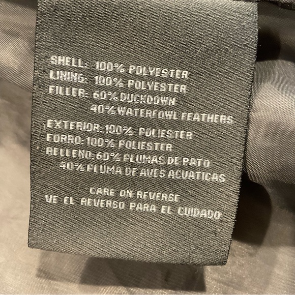 Kenneth Cole Reaction black womens large puffer coat - Picture 6 of 6